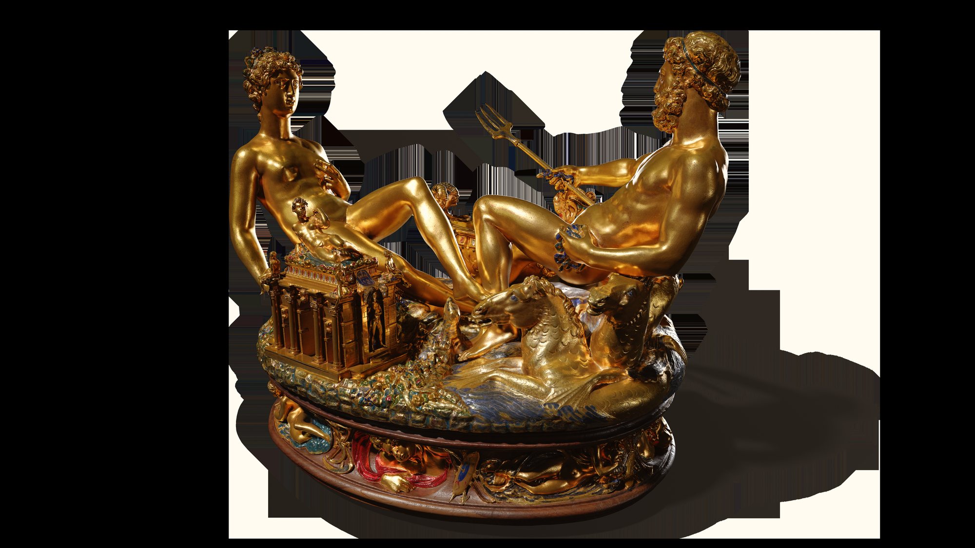 The Saliera by Cellini, Kunsthistorisches Museum