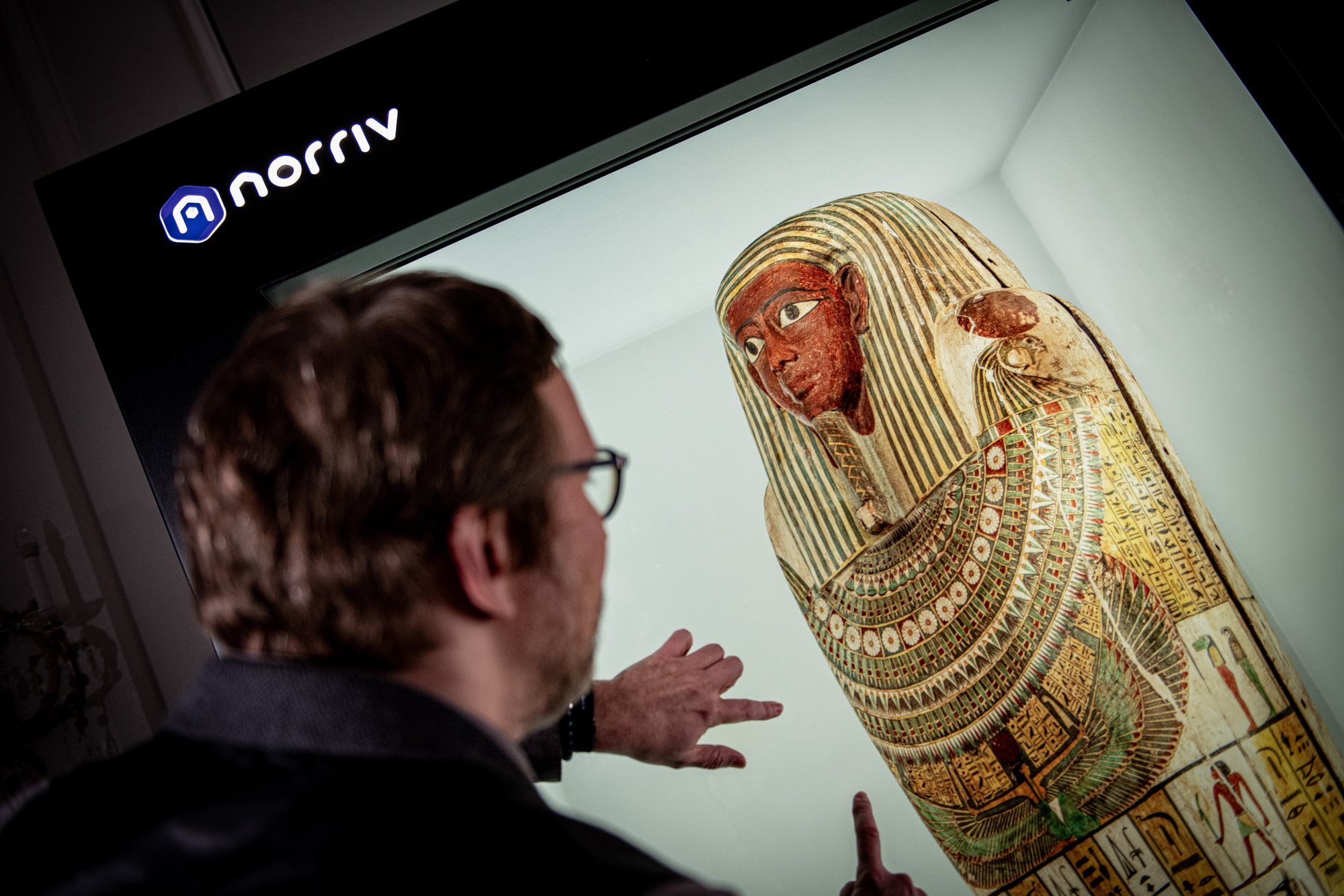 Holobox holographic heritage installation by Vienna Digital Lab